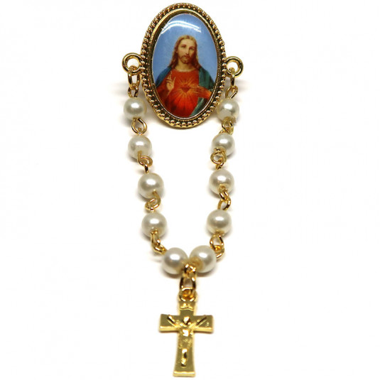 Zlatá brošňa Ježiš Kristus