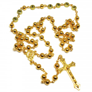 Ruženec zlatý korálkový