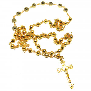 Ruženec zlatý korálkový