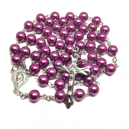 Náramok-ruženec zelené korálky